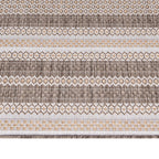 Striped outdoor rug - Sunara Beige