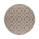 Round Outdoor Rug – Rio Flower Beige