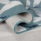 In- & Outdoor rug - Plazo Willow Blue