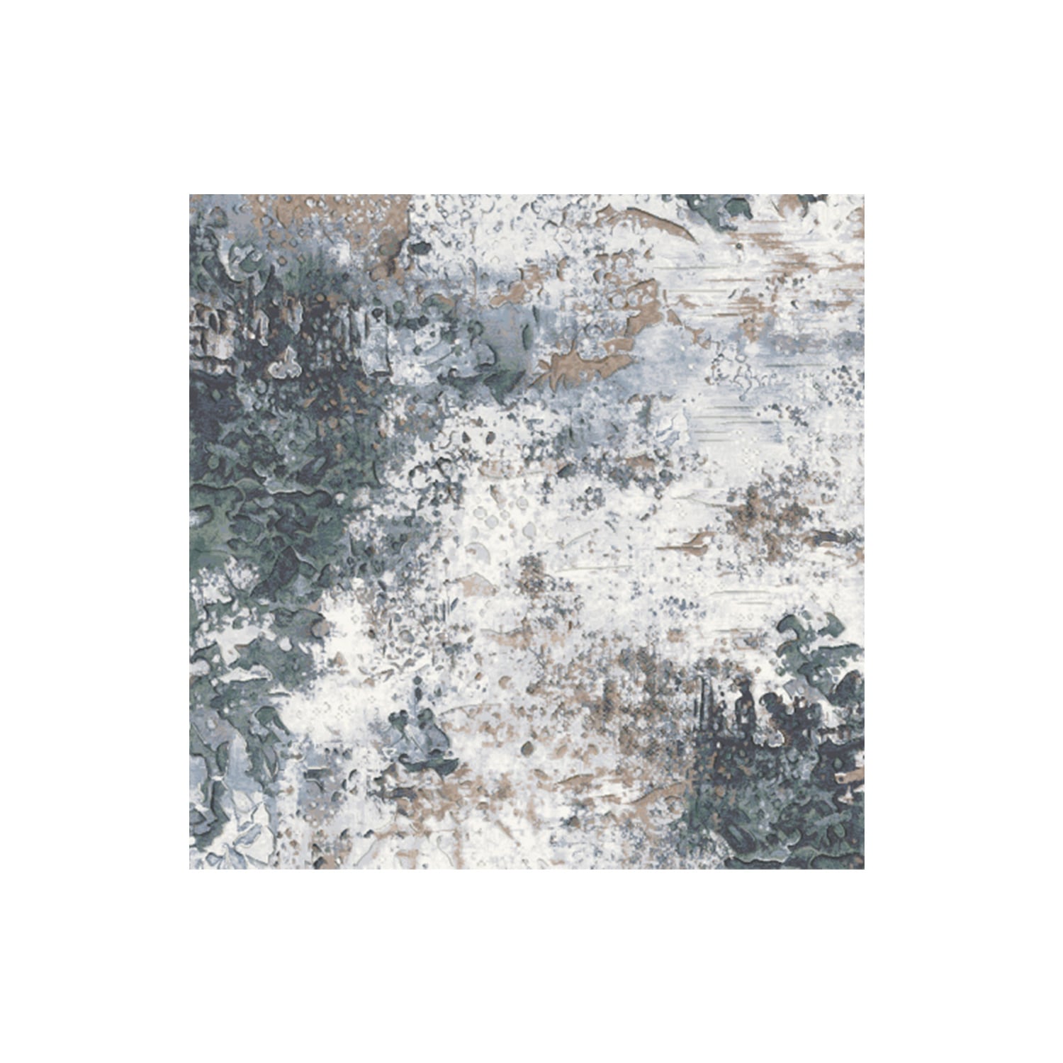 Square Modern Floor Rug - Anthony 7656