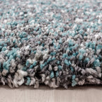 High Pile Rug - Enjoy Blue