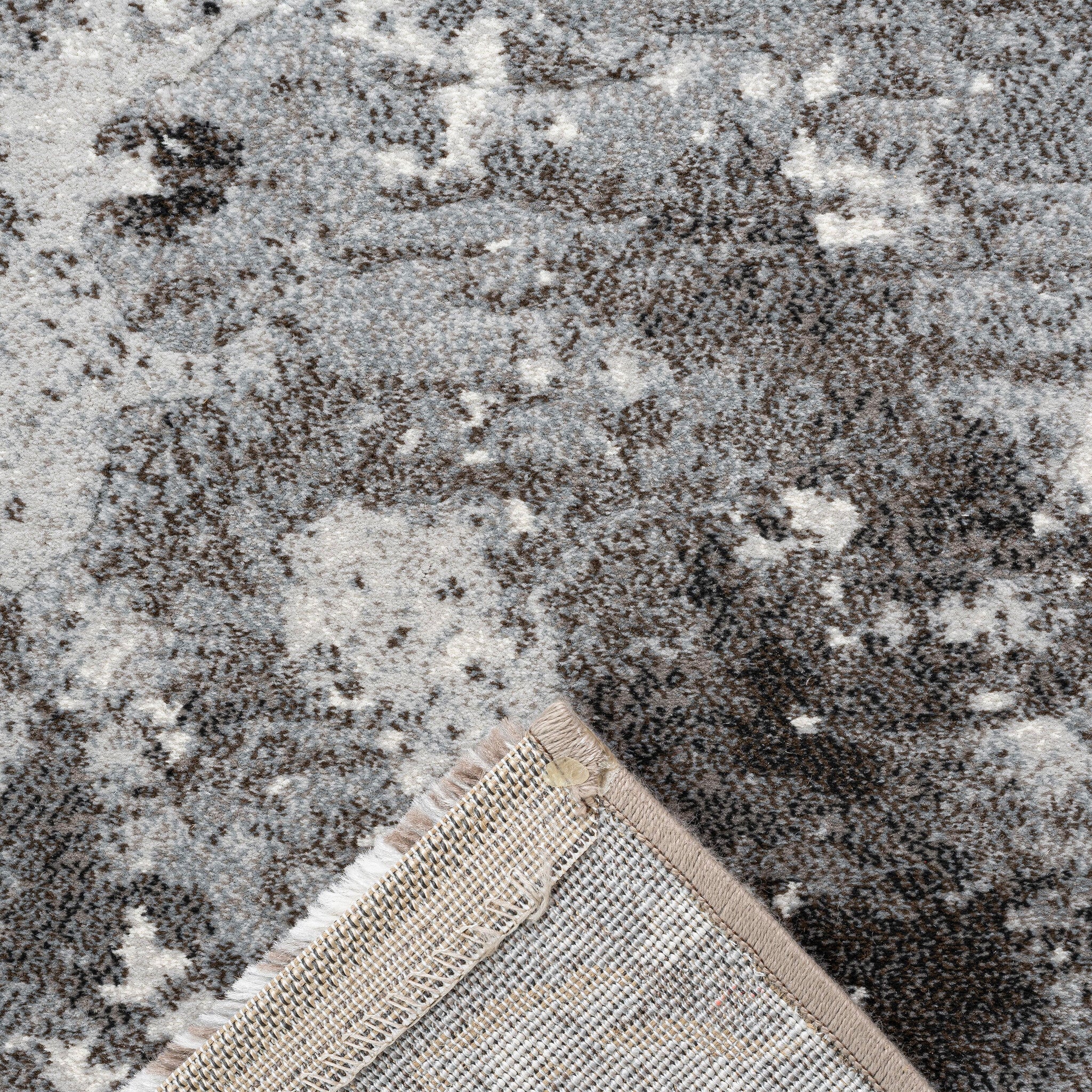 Modern Floor Rug - Ace Anthracite 6233