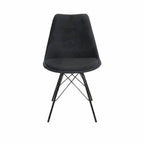 Chair Velvet - Black