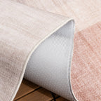 Abstract Outdoor Rug - Groovy Shapes Cream/Terra