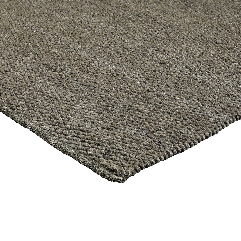 Hand-Woven Floor Rug - Donna Dark Brown 456