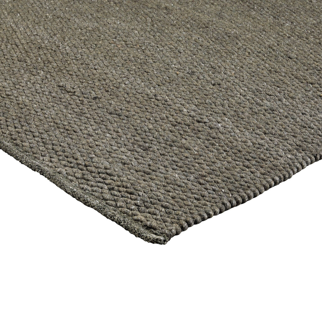 Hand-Woven Floor Rug - Donna Dark Brown 456