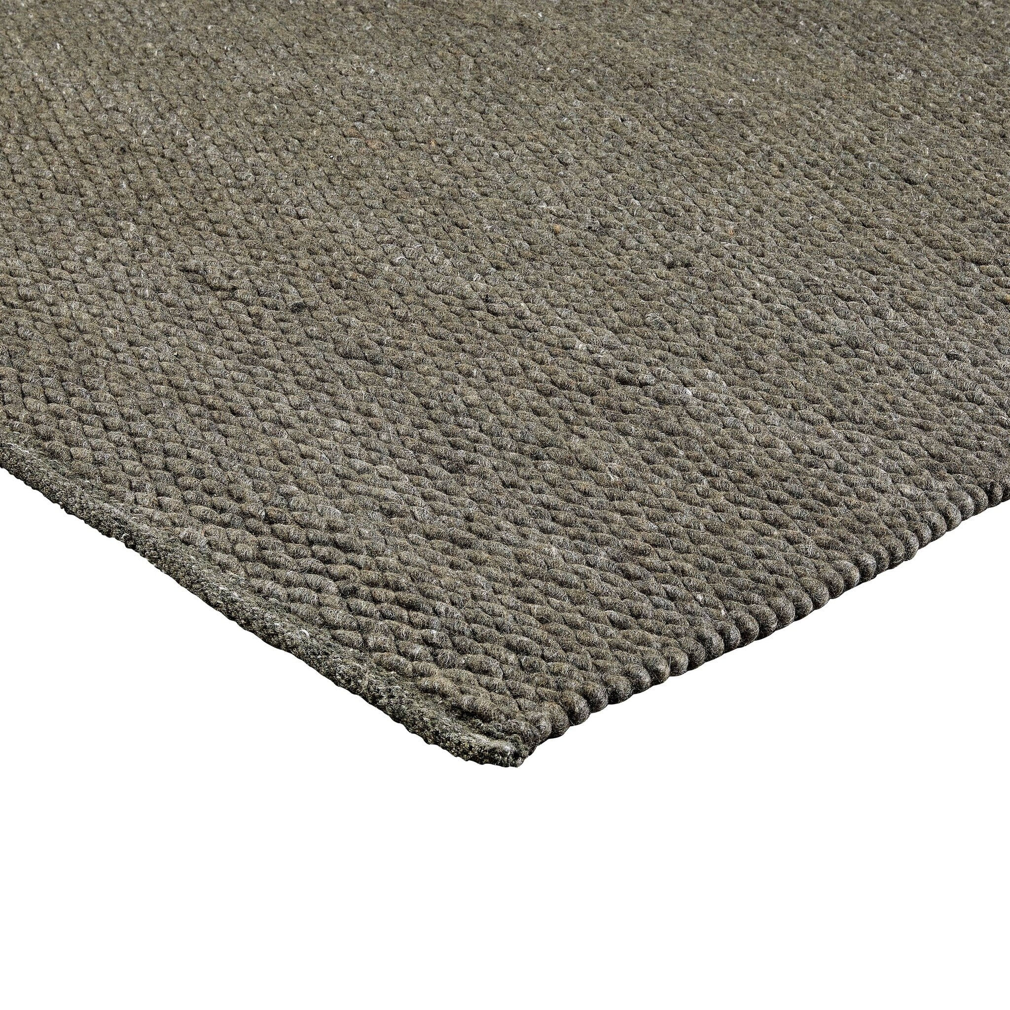 Hand-Woven Floor Rug - Donna Dark Brown 456