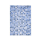 Abstract floor rug - Cobblestone Amparo Blues 9348