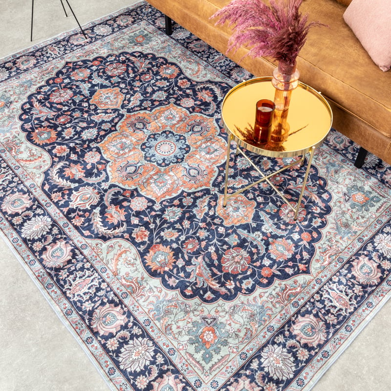 Vintage Rug - Imagine Medallion Blue