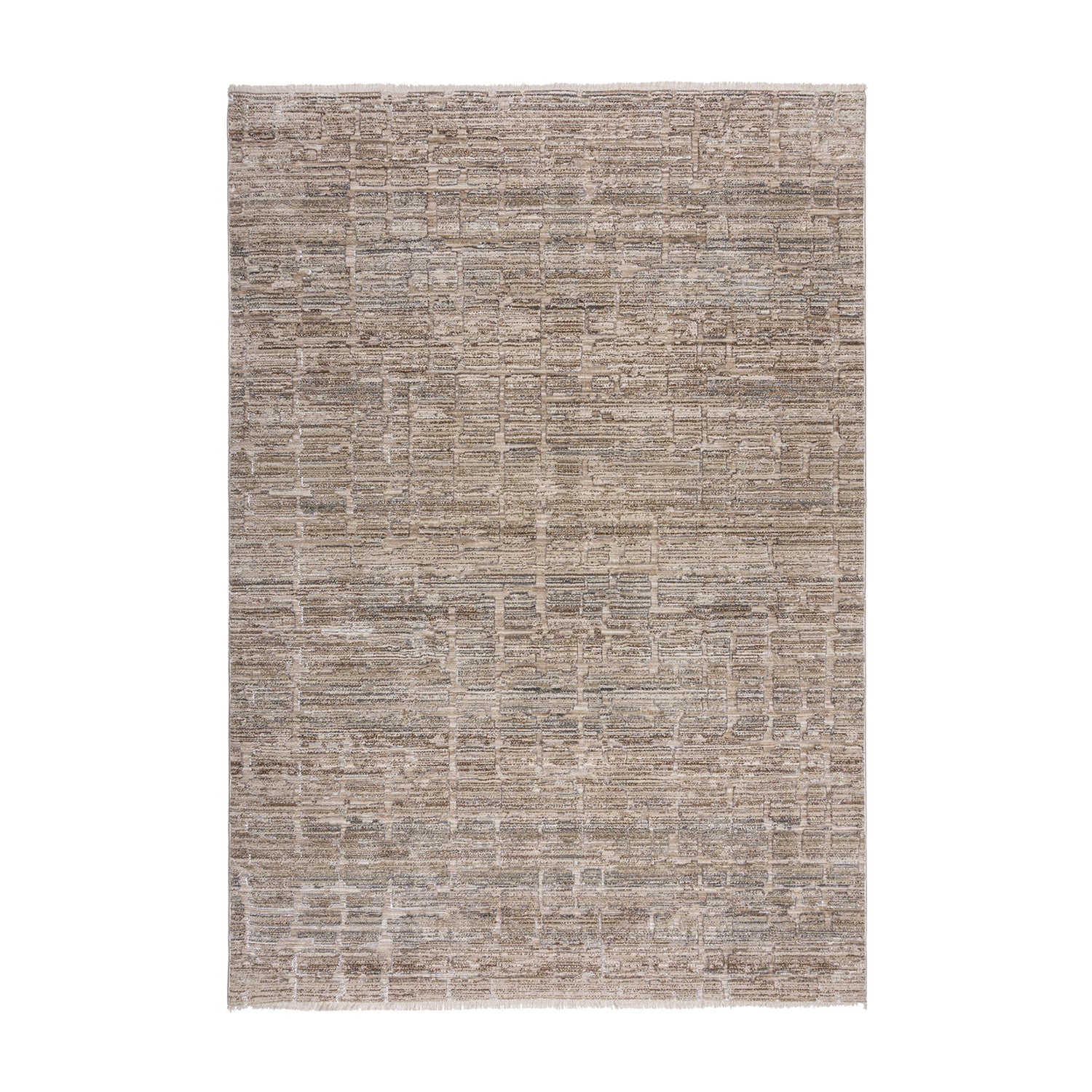 Abstract floor rug - Martino Taupe