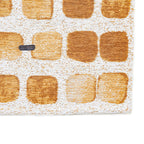 Abstract floor rug - Cobblestone Peach Party 9346