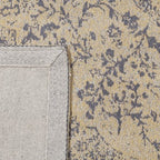 Vintage Floor Rug - Therese Yellow/Grey