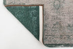 Vintage floor rug - Fading World Jade Oyster 8259