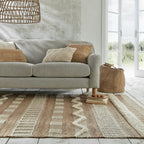 Jute floor rug - Jubio Medina Natural/Cream