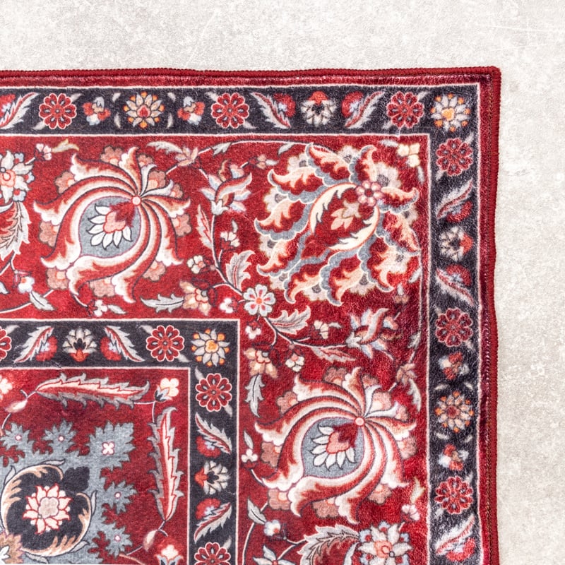 Vintage Rug - Imagine Medallion Red