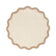 Round Washable Rug – Hazy Beige/Cream