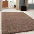 High Pile Rug - Solid Taupe