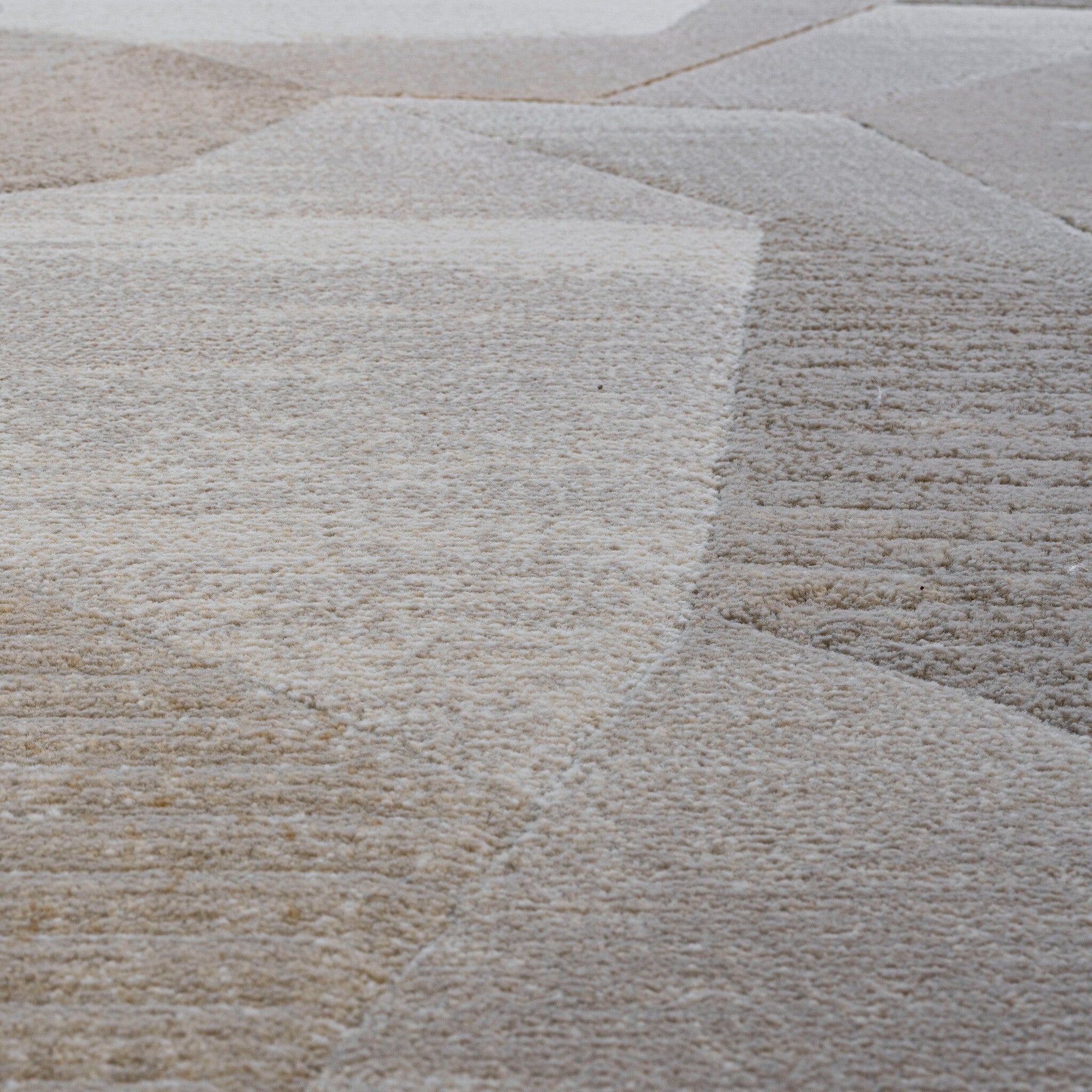 Abstract Floor Rug - Axil Taupe 6575