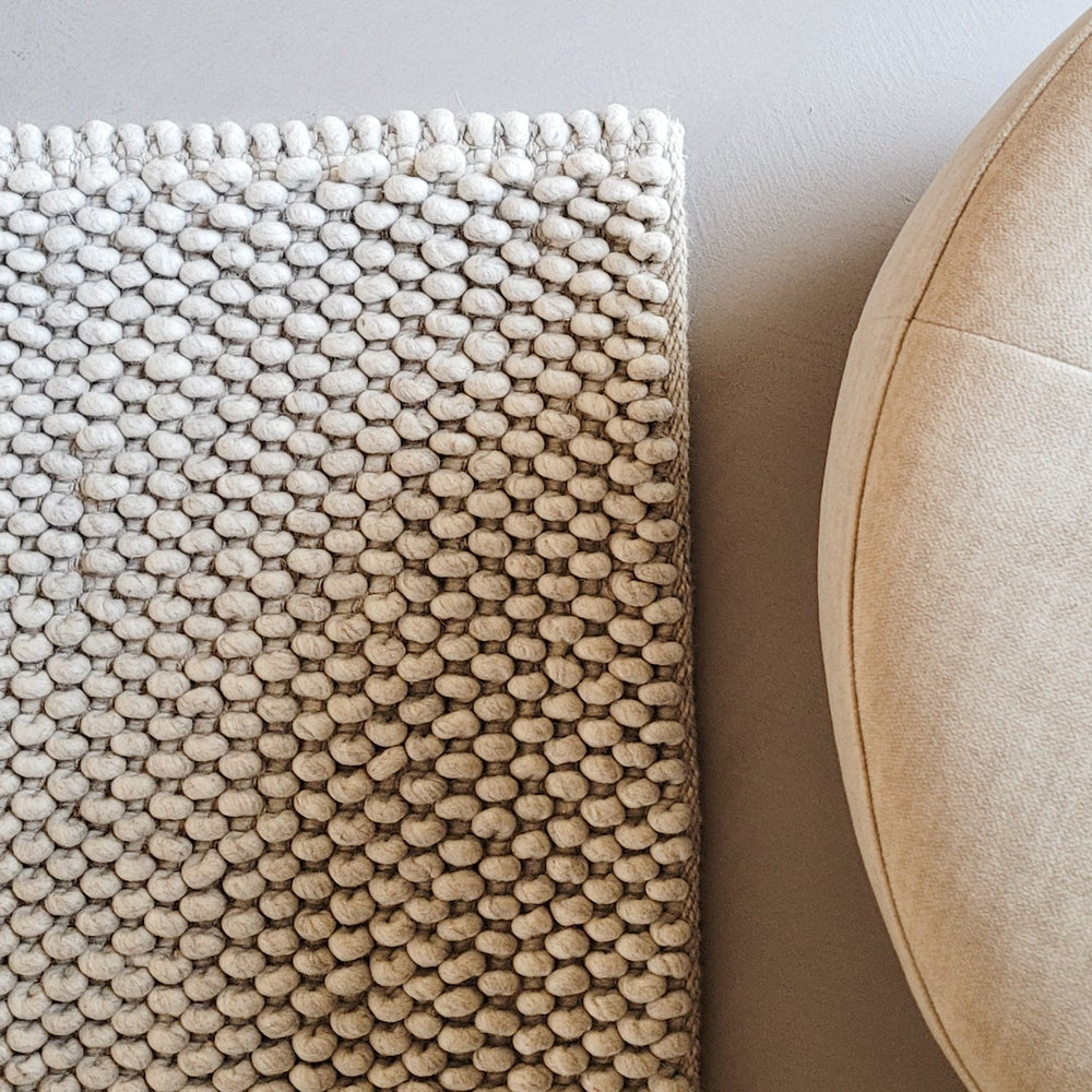 Wool Rug - Luminous Cream/Blended