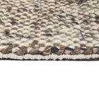 Wool Rug - Lorraine Brown/Cream