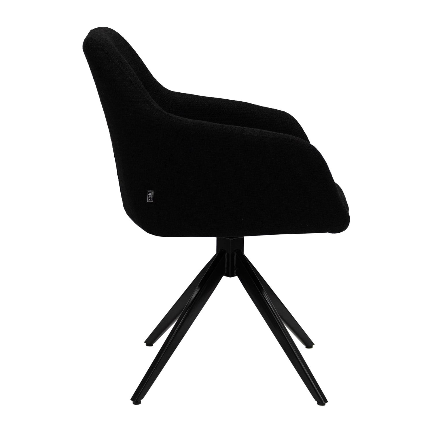 Swivel Chair - Rafi Black