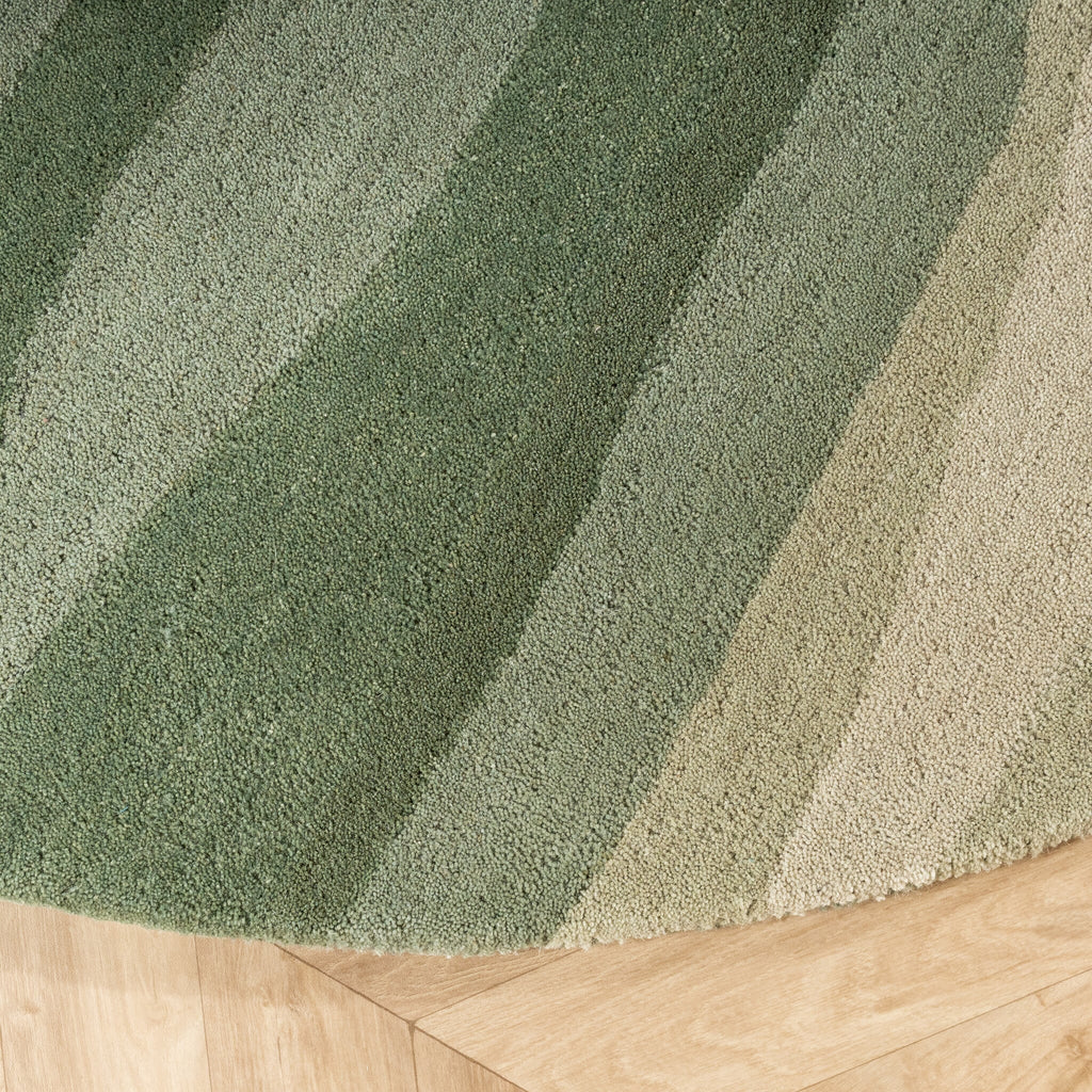 Round Wool Rug – Liora Green