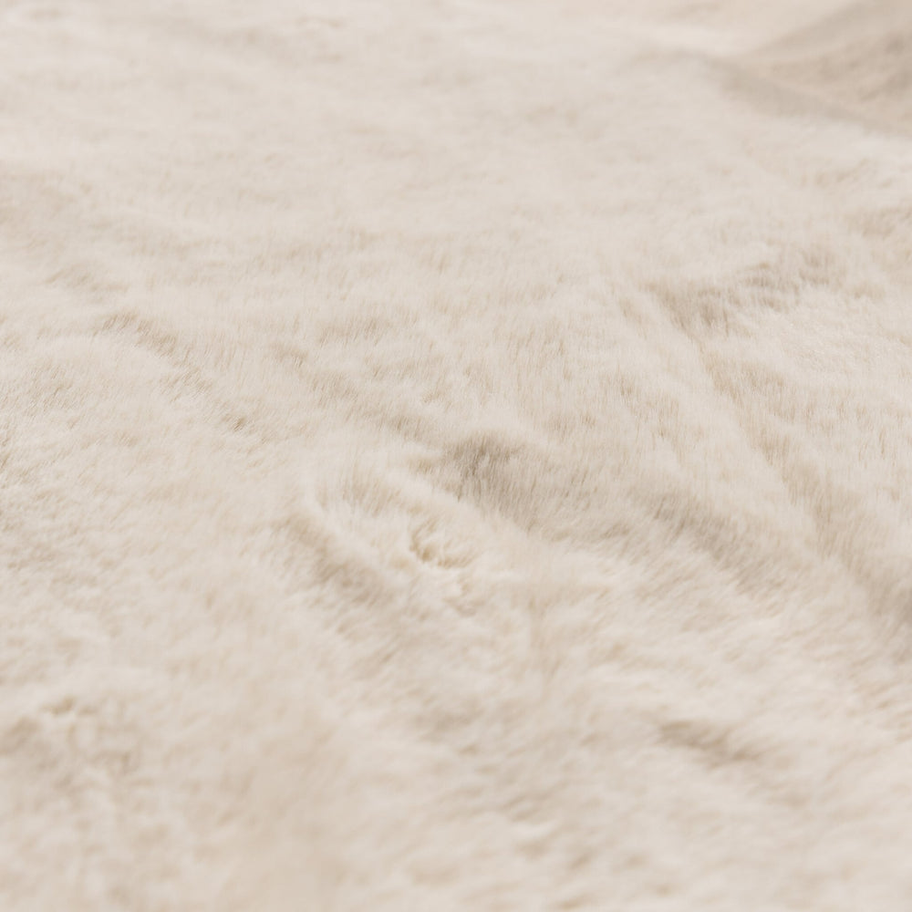 Round High Pile Rug - Comfy Supreme Cream