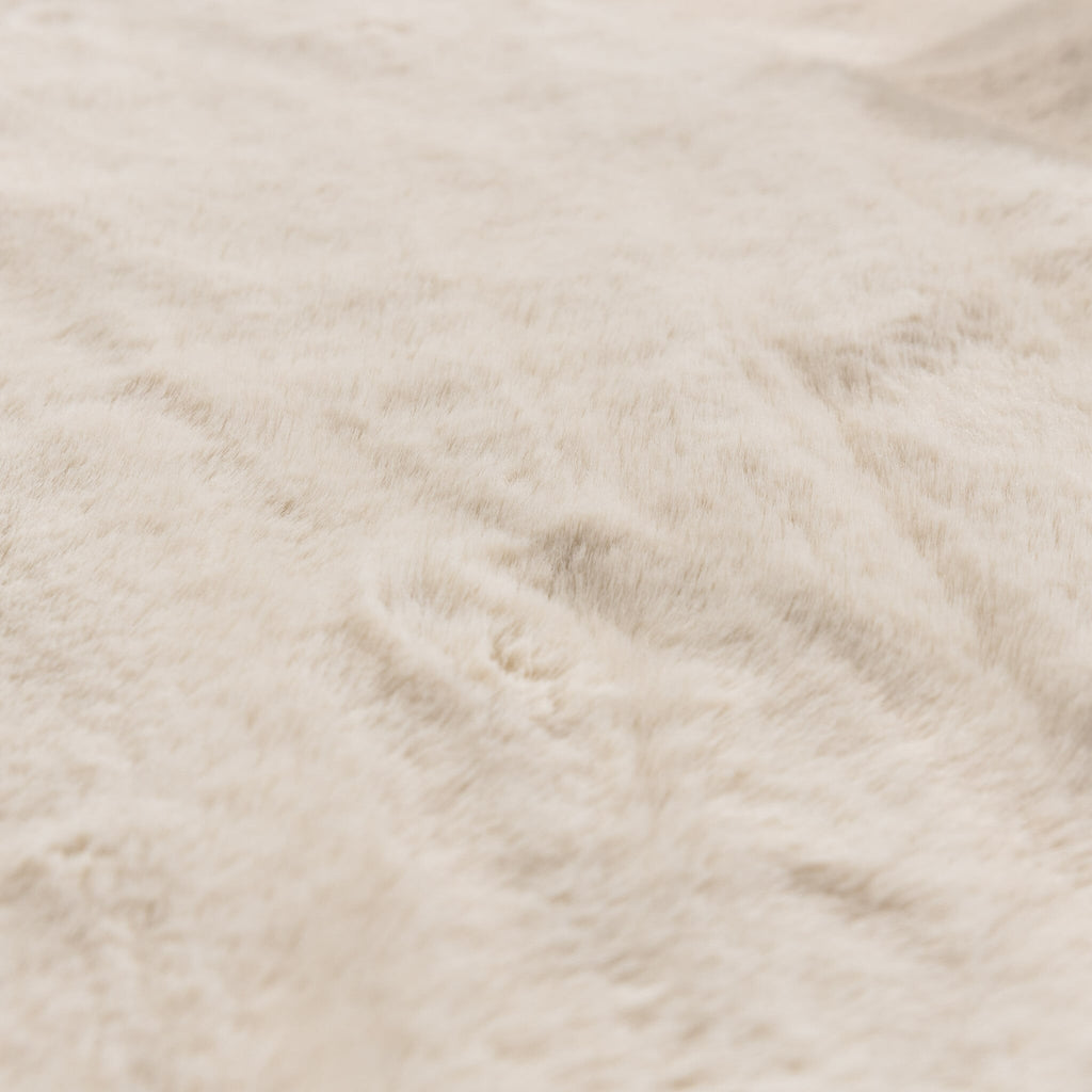 Round High Pile Rug - Comfy Supreme Cream