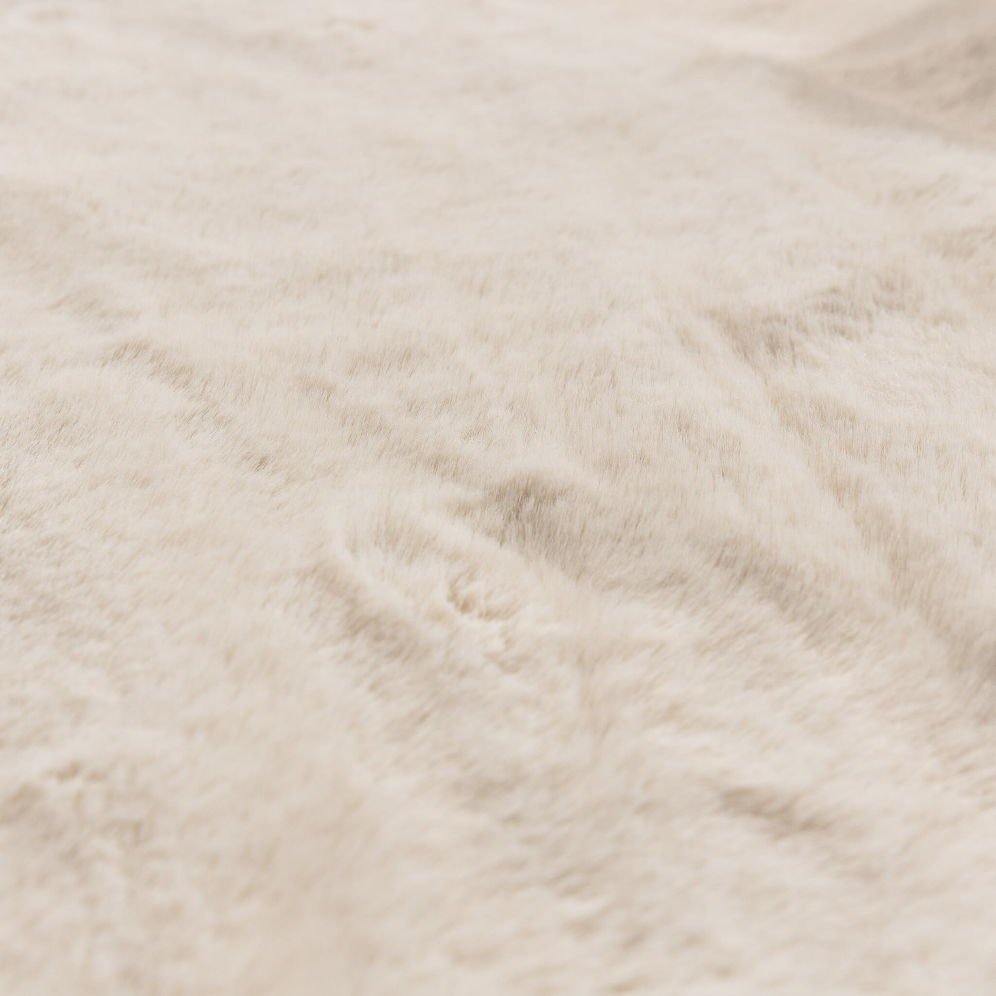 Round High Pile Rug - Comfy Supreme Cream