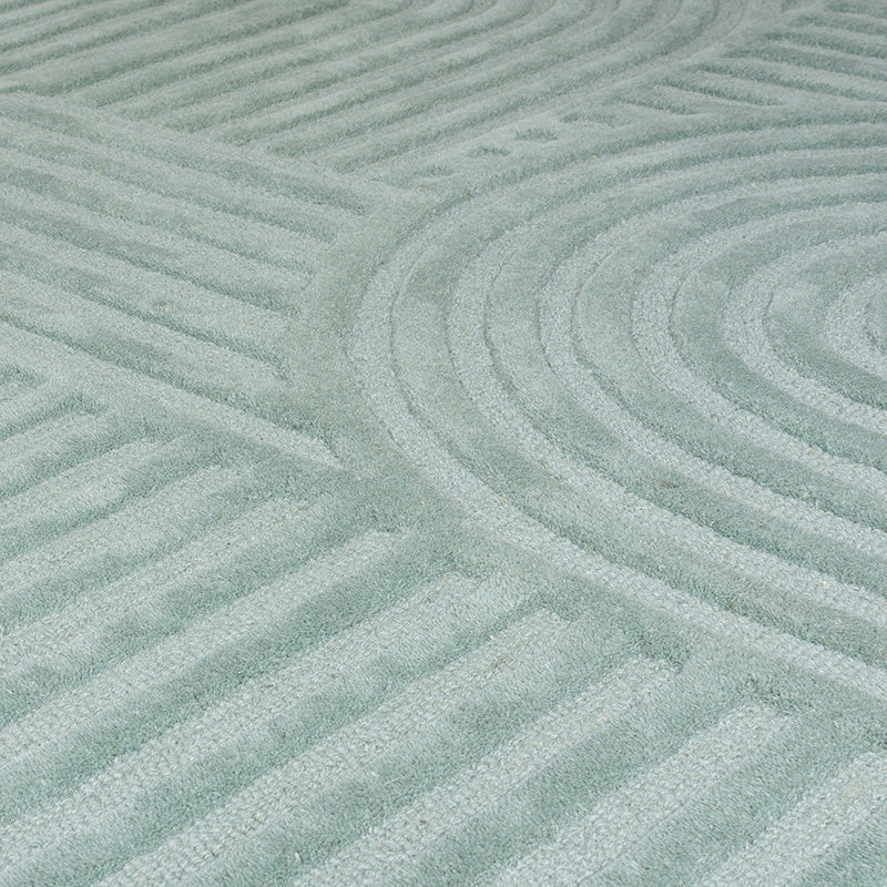 Modern Floor Rug - Solacio Zen Blue/Green