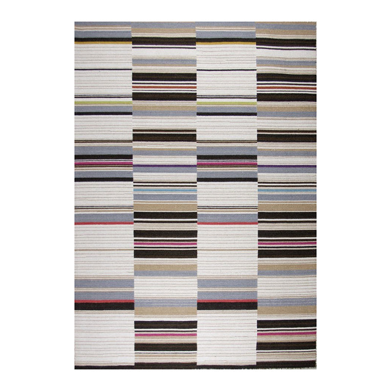 Wool rug - Bon Multicolor/Brown