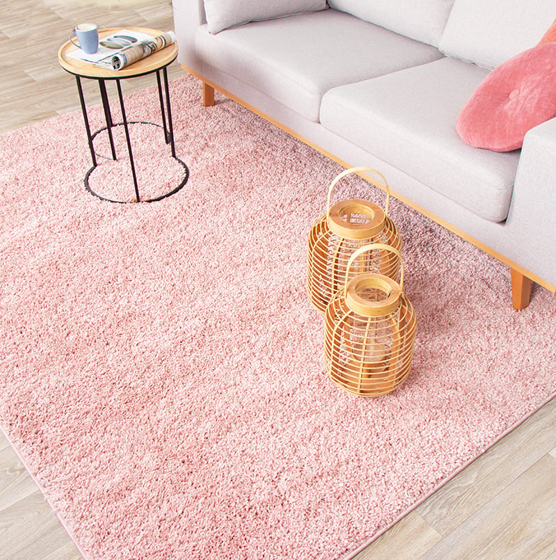 High Pile Rug - Lofty Pink