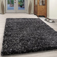 High-pile floor rug - Enjoy Anthracite