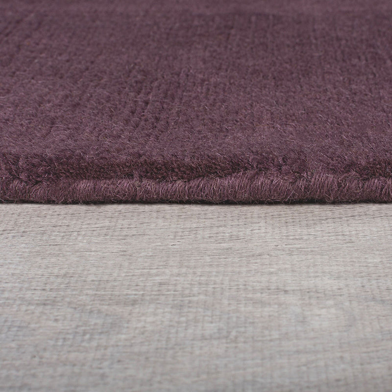 Solid floor rug - Tuscano Purple