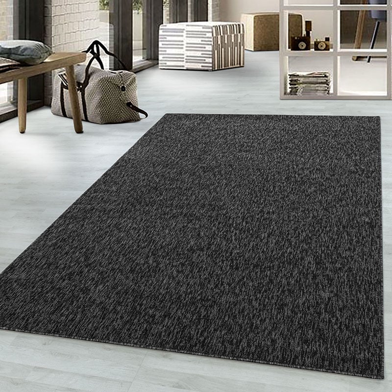Low-pile floor rug - Nani Anthracite