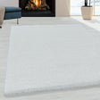 High-pile floor rug - Fuzzy White