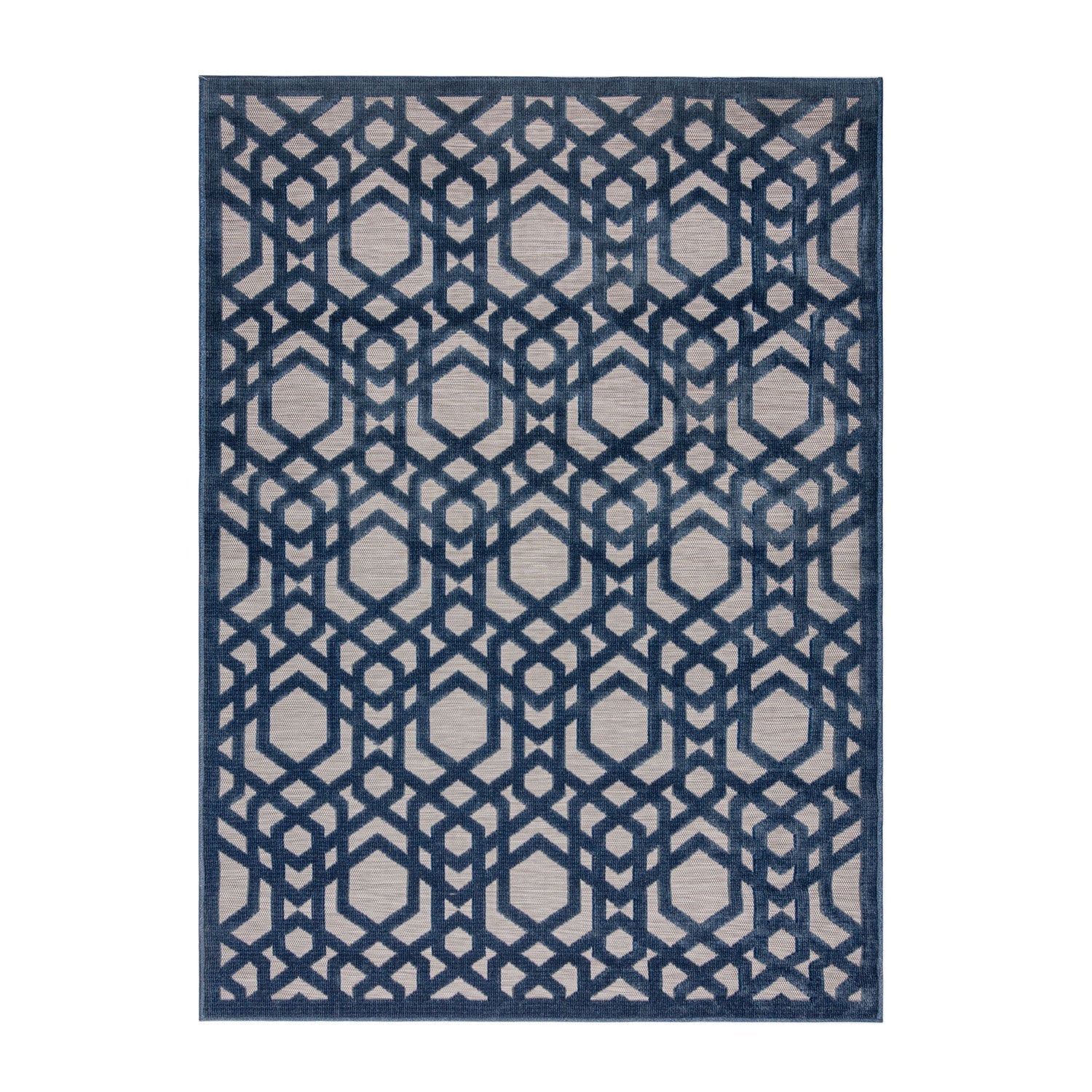 Outdoor Rug - Piatto Oro Blue
