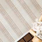 Outdoor Rug Capri Curves Beige Cream