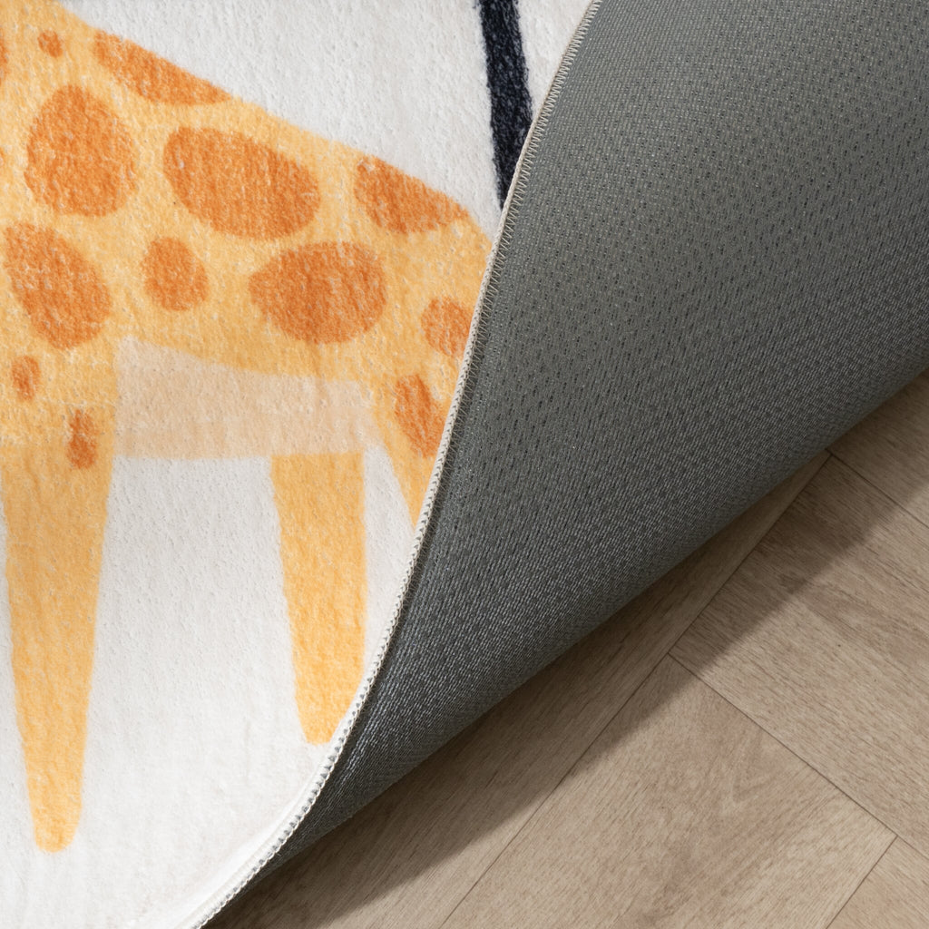 Kids Play Rug - Ruby Giraffe Cream