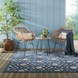 Outdoor Rug - Piatto Oro Blue