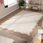 Washable Rug – Hazy Beige/Cream