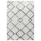 Scandinavian Floor Rug - Pitea Strangle Cream