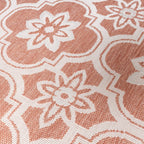 Round Outdoor Rug – Rio Flower Pink