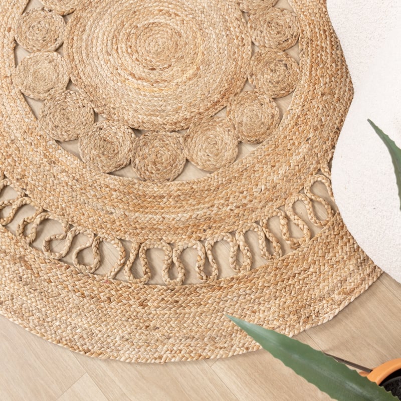 Jute Rug - Fair Round Rattan Natural