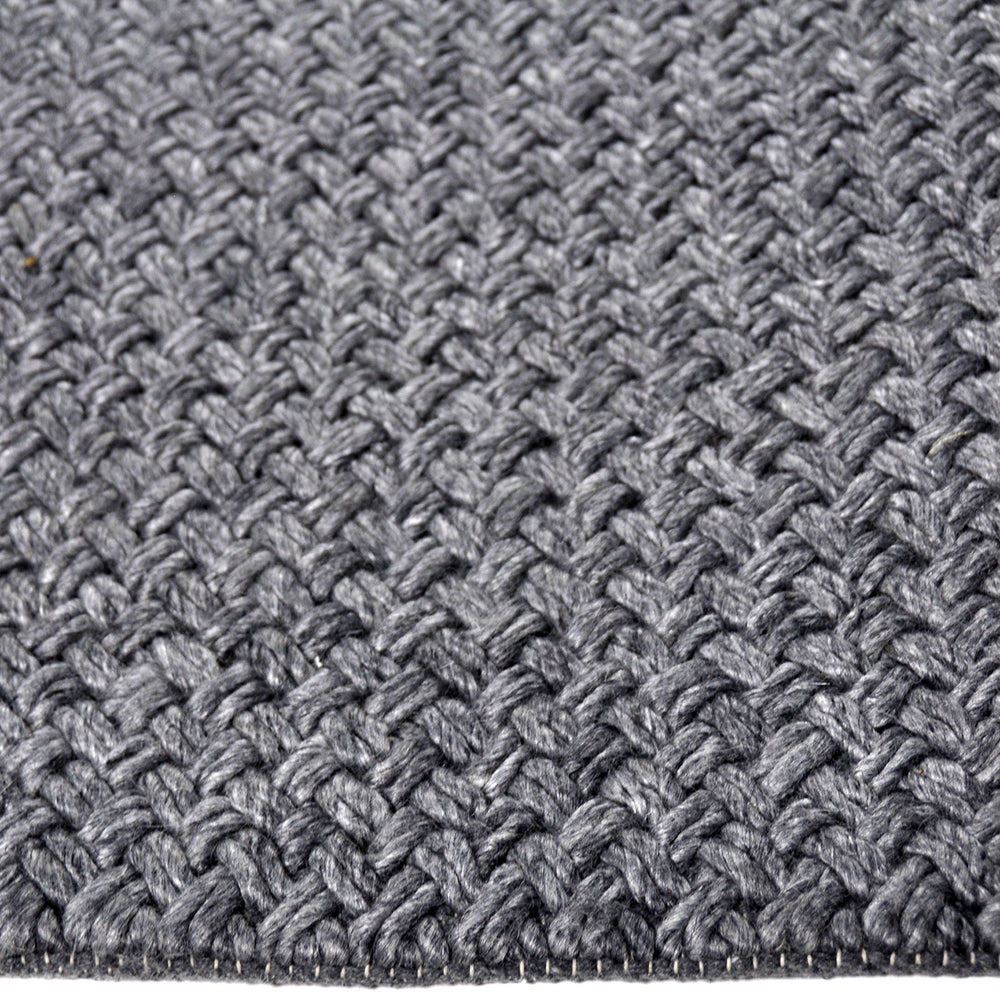 Wool floor rug - Brienne Dark Grey
