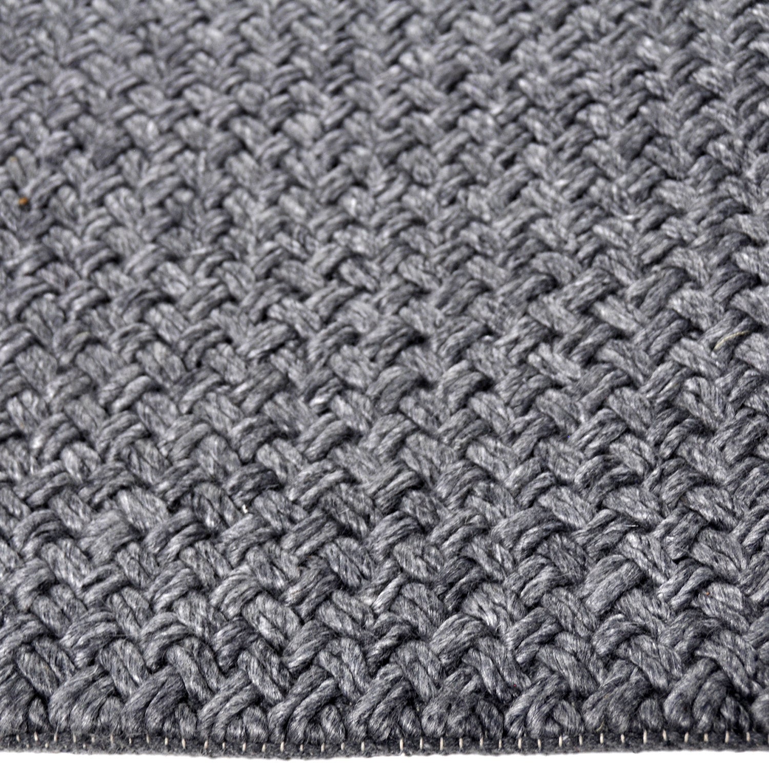 Wool floor rug - Brienne Dark Grey