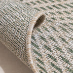 Round Outdoor Rug - Tiga Palm Green