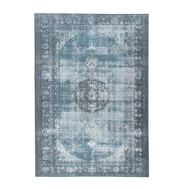 Vintage Rug - Estate Medallion Blue/Green