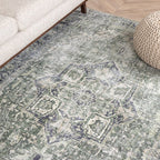 Vintage Rug - Lugan Green