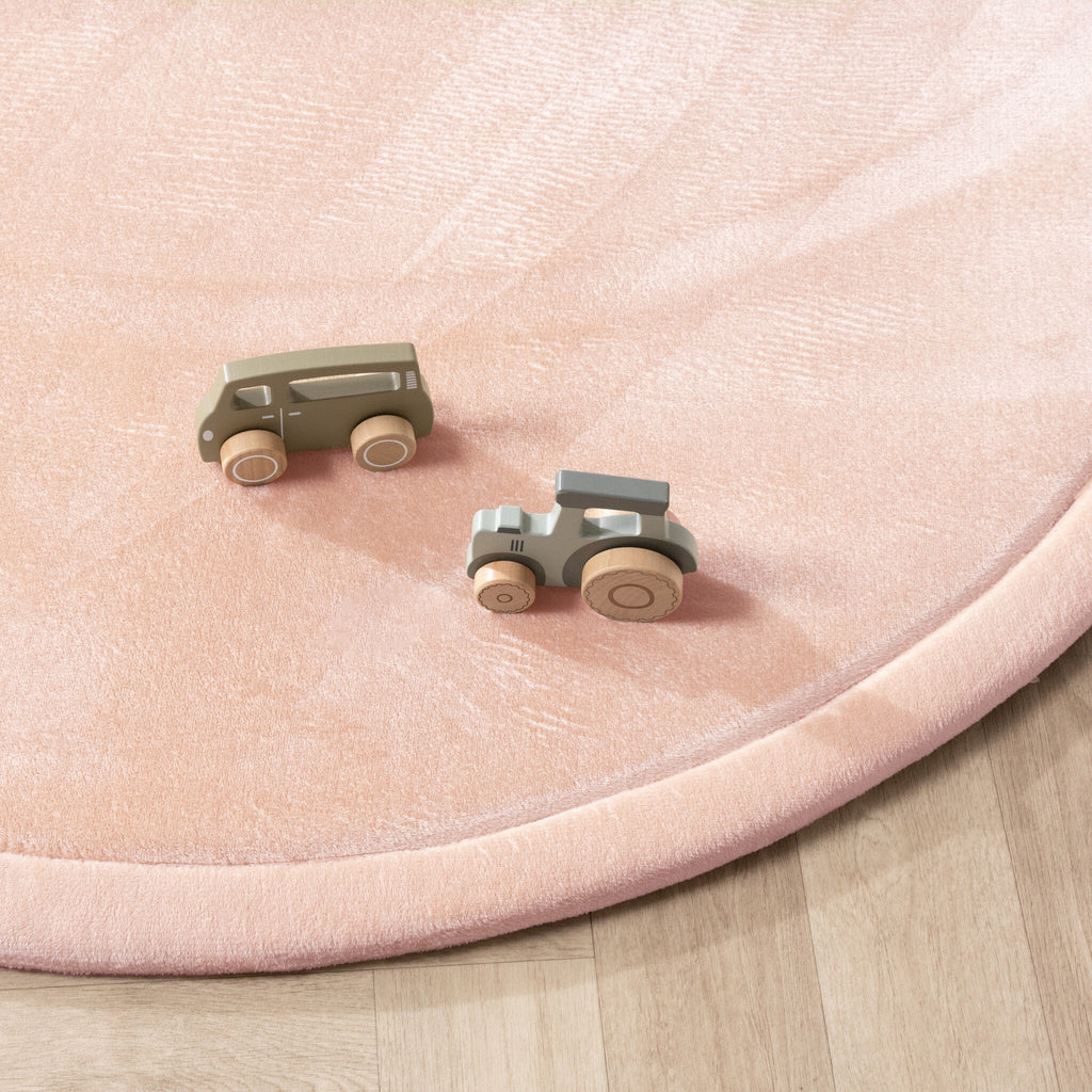 Round play mat - Jip Pink